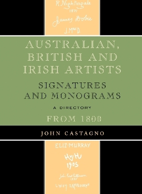 Australian, British and Irish Artists - John Castagno