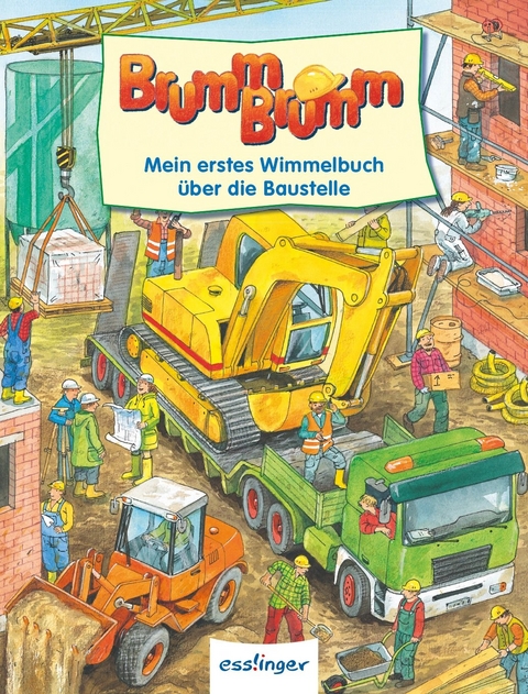 BrummBrumm - Mein erstes Wimmelbuch &uuml;ber die Baustelle - Mini-Wimmelbuch