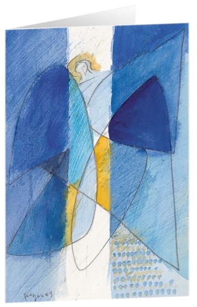 Kunstkarten "Tanzender Engel" - 5 St&uuml;ck