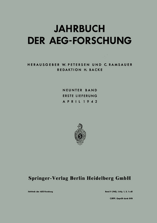 Jahrbuch der AEG-Forschung