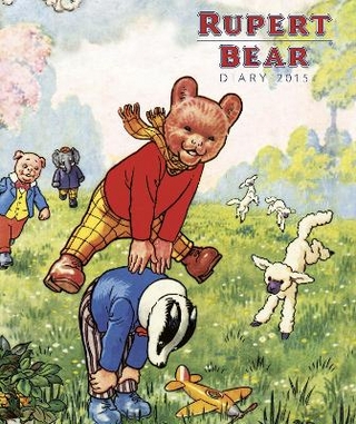 Rupert Bear illustrated desk diary 2015