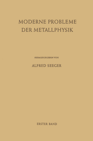 Fehlstellen, Plastizität, Strahlenschädigung und Elektronentheorie