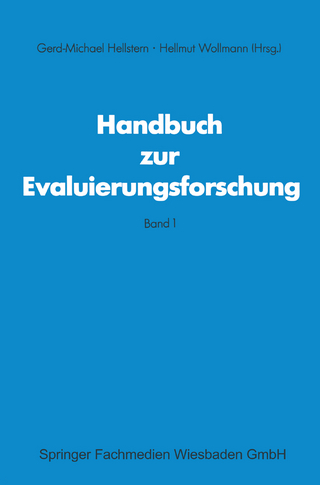 Handbuch zur Evaluierungsforschung
