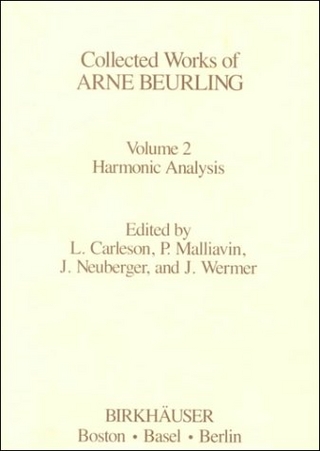 Collected Works of Arne Beurling : Vol