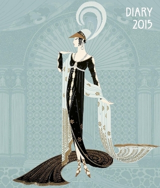 Erté illustrated desk diary 2015