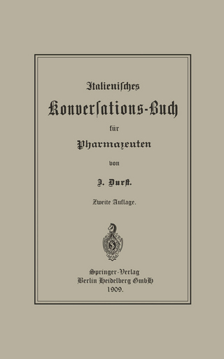 Italienisches Konversations-Buch für Pharmazeuten