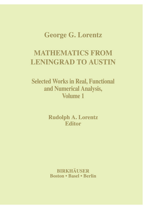Mathematics from Leningrad to Austin - 