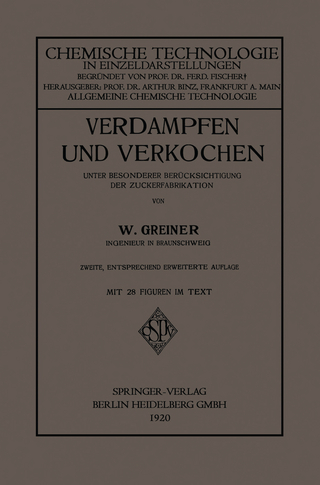 Verdampfen und Verkochen