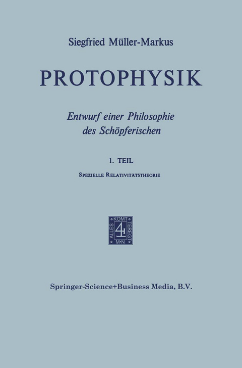 Protophysik - Markus M&uuml;ller