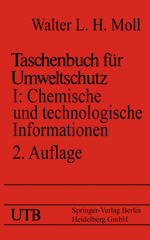 Taschenbuch f&uuml;r Umweltschutz - 