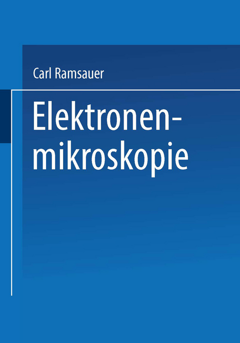 Elektronenmikroskopie -  Allgemeine Elektricitats-Gesellschaft &  it;  Berlin&  gt: