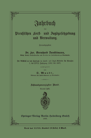 Jahrbuch der Preußischen Frost- und Jagdgesetzgebung und Verwaltung