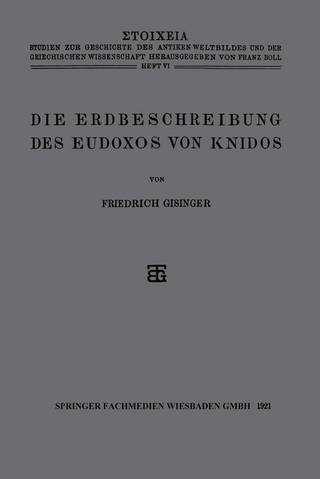 Die Erdbeschreibung des Eudoxos von Knidos