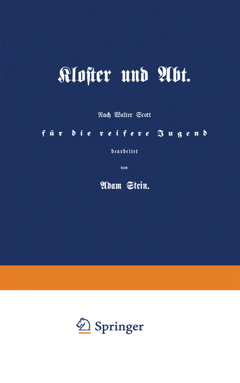 Kloster und Abt. - Adam Stein