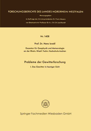 Probleme der Gewitterforschung