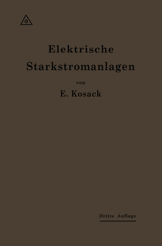Elektrische Starkstromanlagen