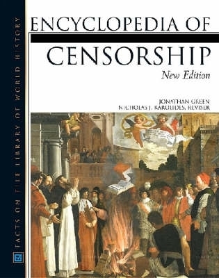 Encyclopedia of Censorship - Jonathan Green