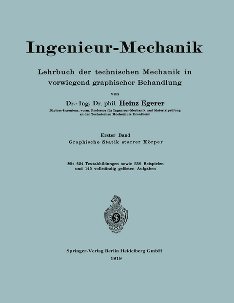 Ingenieur-Mechanik - Heinz Egerer