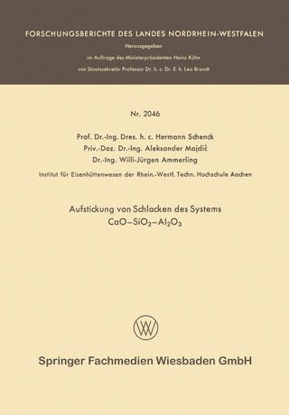 Aufstickung von Schlacken des Systems CaO—SiO2—Al2O3