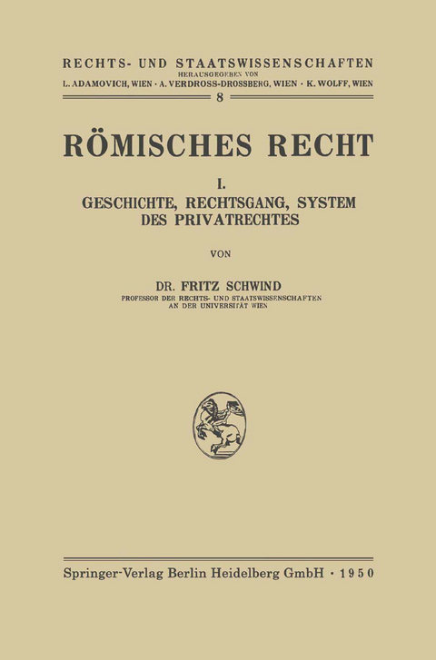 R&ouml;misches Recht - Freiherr Fritz von Schwind