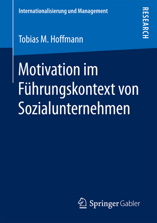 Motivation im Führungskontext von Sozialunternehmen
