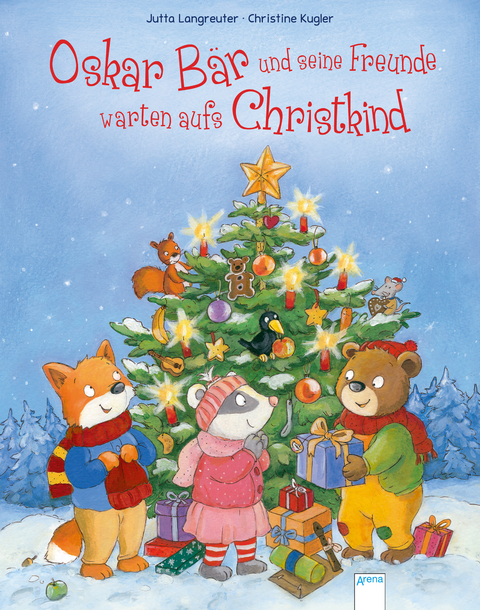 Oskar B&auml;r und seine Freunde warten aufs Christkind - Jutta Langreuter