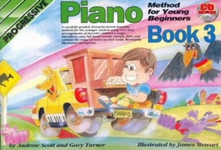 Progressive Piano Method for Young Beginners-Bk 3