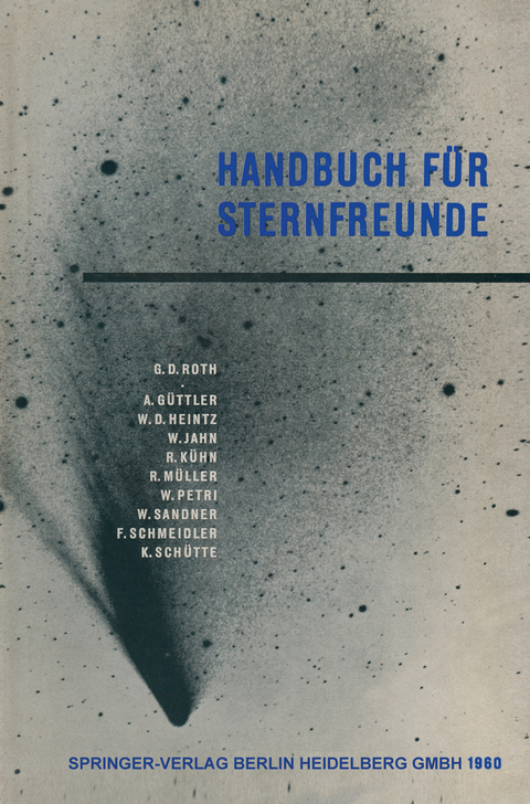 Handbuch f&uuml;r Sternfreunde - G&uuml;nter Dietmar Roth