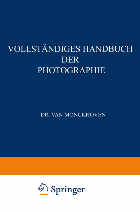 Vollst&auml;ndiges Handbuch der Photographie - K. de Roth