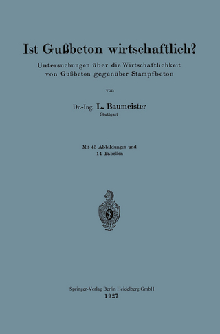 Ist Gußbeton wirtschaftlich?