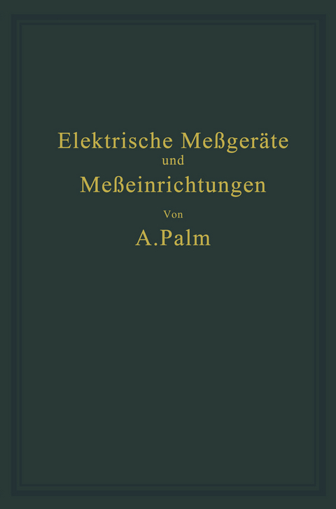 Elektrische Me&szlig;ger&auml;te und Me&szlig;einrichtungen - 