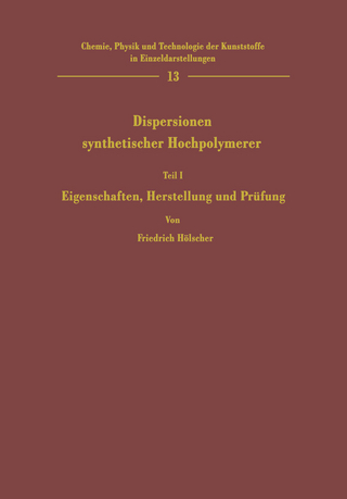 Dispersionen synthetischer Hochpolymerer
