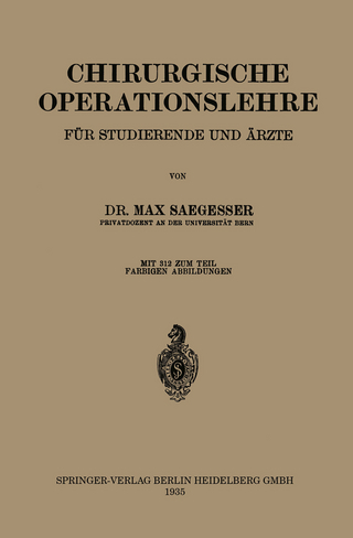 Chirurgische Operationslehre