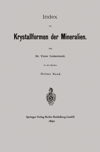Index der Krystallformen der Mineralien