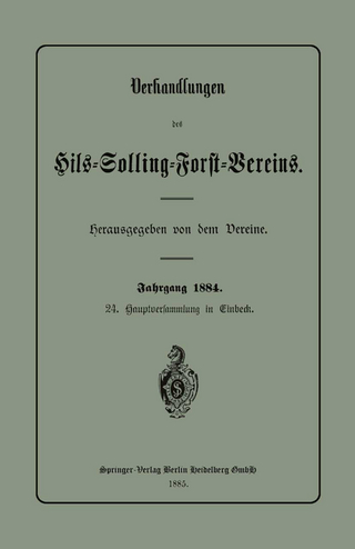Verhandlungen des Hils-Solling-Forst-Vereins