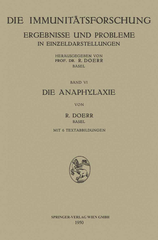 Die Anaphylaxie