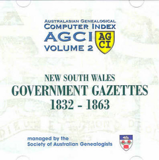 Australasian Genealogical Computer Index