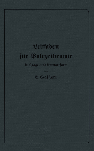 Leitfaden für Polizeibeamte in Frage- und Antwortform