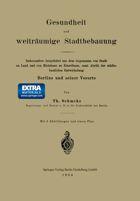 Gesundheit und weitr&auml;umige Stadtbebauung - Th Oehmcke