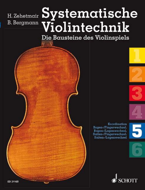 Systematische Violintechnik - Benjamin Bergmann, Helmut Zehetmair