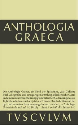 Anthologia Graeca / Buch I-VI