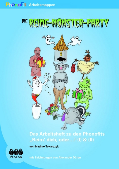 PhonoFit-Kopiervorlagen: Die gro&szlig;e Reime-Monster-Party - Nadine Tokarczyk