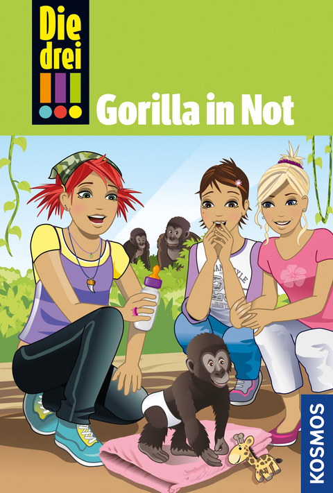 Die drei !!!, 58, Gorilla in Not (drei Ausrufezeichen) - Ann-Katrin Heger