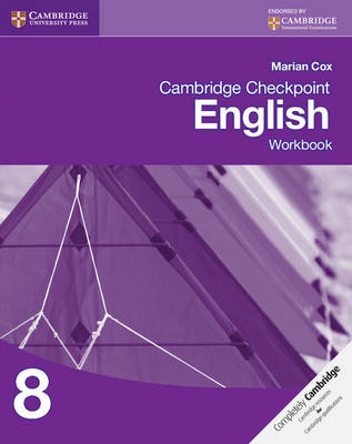 Cambridge Checkpoint English Workbook 8 - Marian Cox