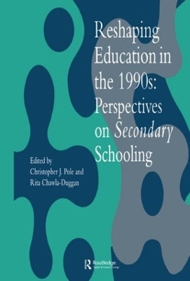 Reshaping Education In The 1990s - 