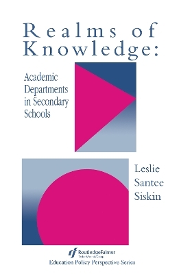 Realms Of Knowledge - Leslie Santee Siskin