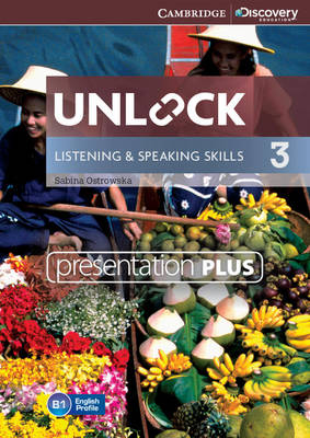 Unlock Level 3 Listening and Speaking Skills Presentation Plus DVD-ROM - Sabina Ostrowska