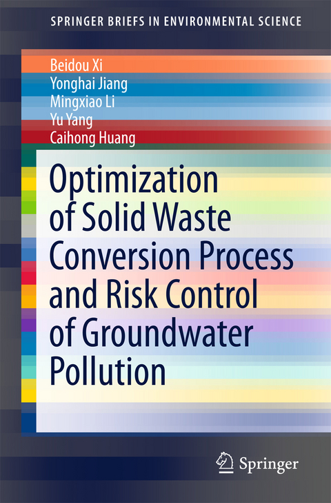 Optimization of Solid Waste Conversion Process and Risk Control of Groundwater Pollution - Beidou Xi, Yonghai Jiang, Mingxiao Li, Yu Yang, Caihong Huang