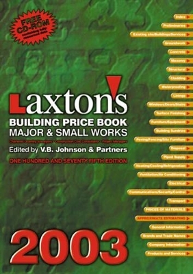 Laxton's Building Price Book