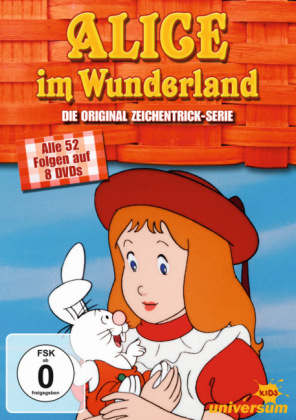 Alice im Wunderland, 8 DVDs. Staffel.1-4